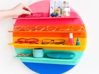 The Crafted Life Rainbow Circle Shelf